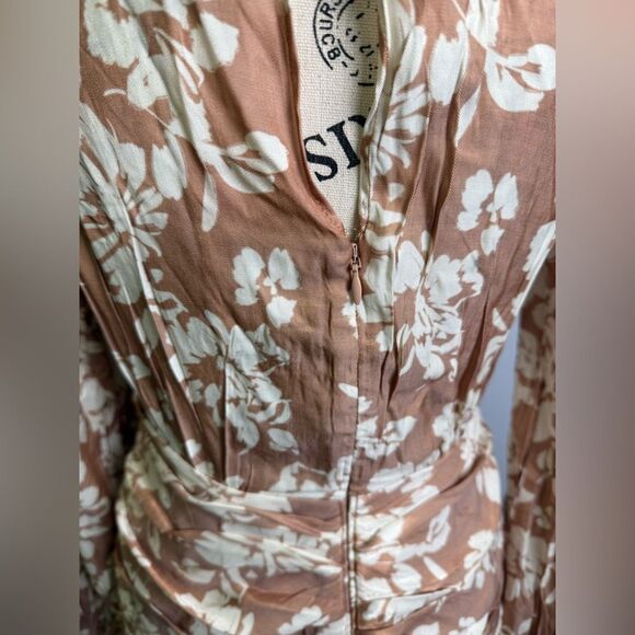 Keepsake the Label Rosa Mini Dress - Floral Clay NWT Size US 0-2 - Picture 7 of 14